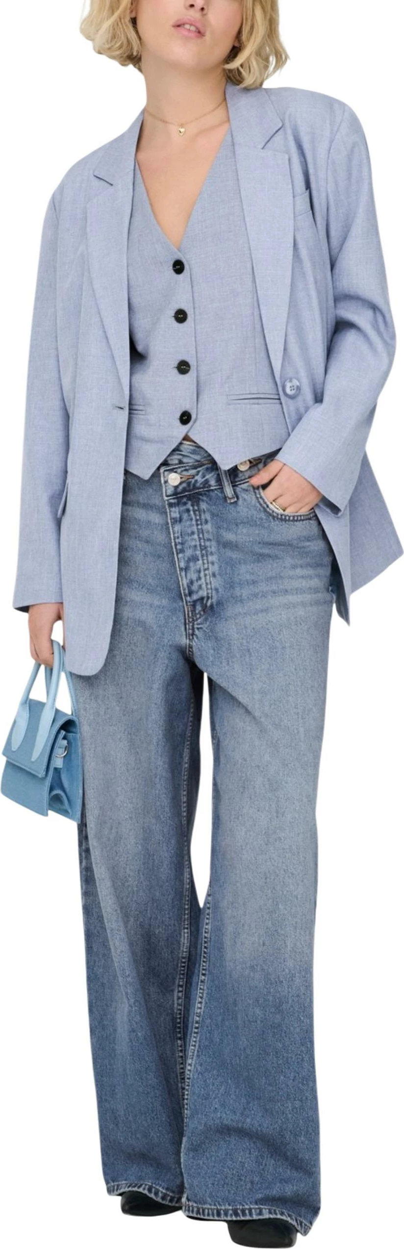 Blazer për femra Only Onllinda 15328158, indigo [Madhësia: M]