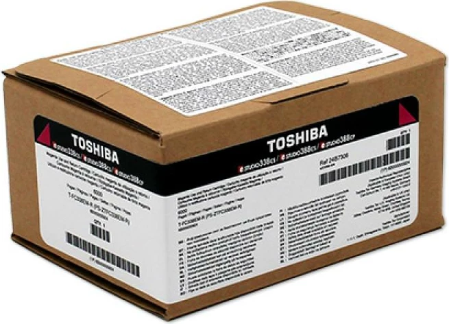 Toner Toshiba T-FC338EMR/TFC338EMR rendiment 5,500–8,800 faqe, OEM 6B000000924/6B000000931, magenta