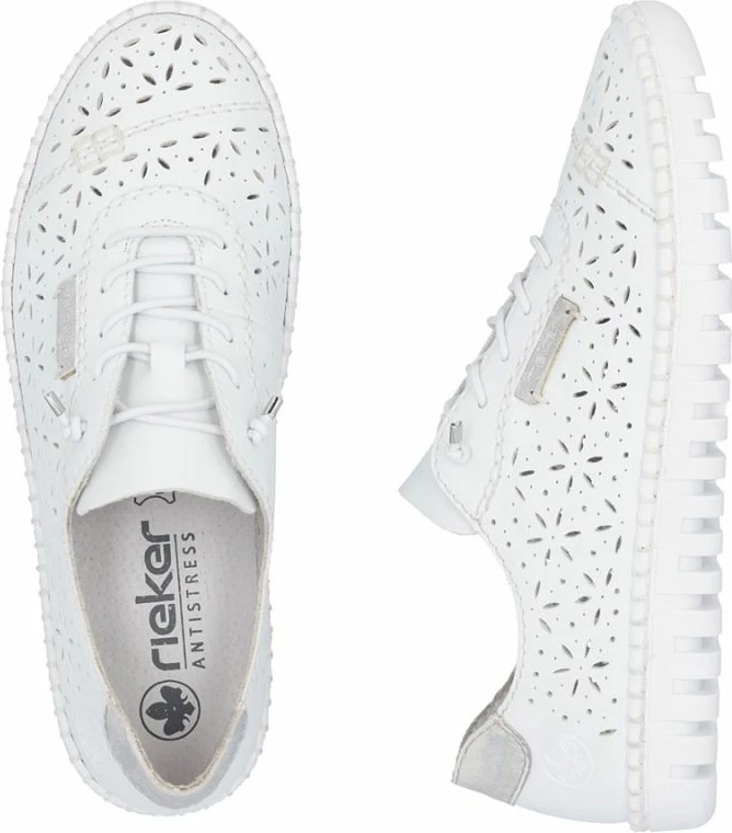 Sandale femra Rieker M2354-80, të bardha