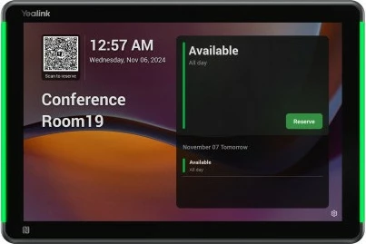 Panel konferencash Yealink RoomPanel-Plus, 10.1", Android 13, NFC, Wi-Fi, i zi