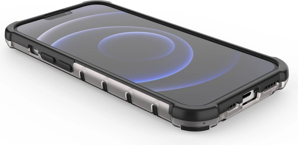 Mbështjellës Hurtel Honeycomb për iPhone 13 Pro, Jeshil