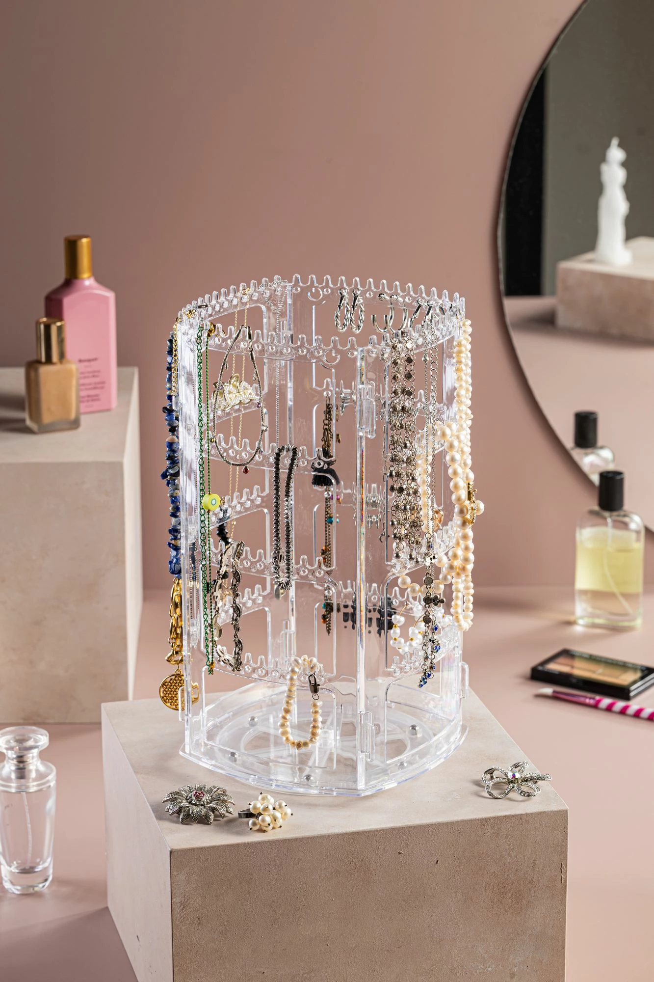 Organizues për make-up, transparent, Evila Originals, CPLS4RF