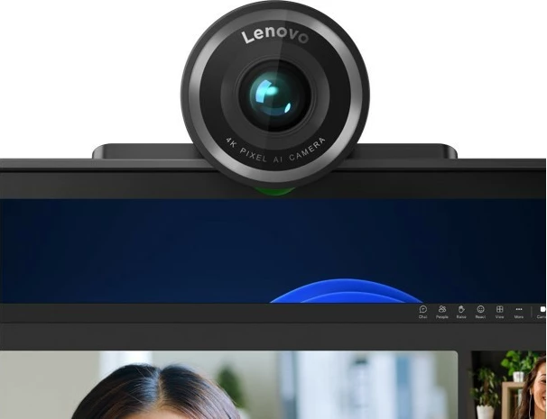 Webcam Lenovo 4K Pro 4XC1Q25246, Full HD 1080p, mikrofon i integruar, e zezë
