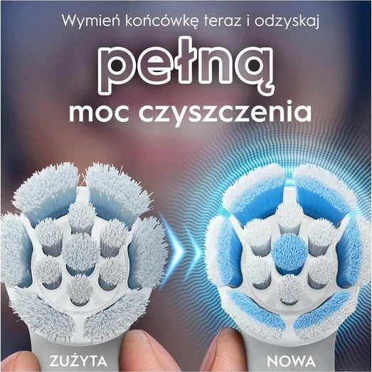 Koka rezervë për brushë dhëmbësh Oral-B iO Gentle Care, 4 copë, e zezë