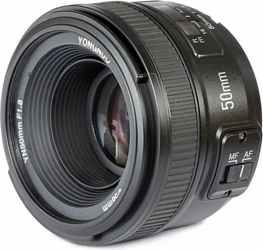 Objektiv Yongnuo YN-50mm F1.8, 50 mm, Nikon F, Ø52 mm, Black