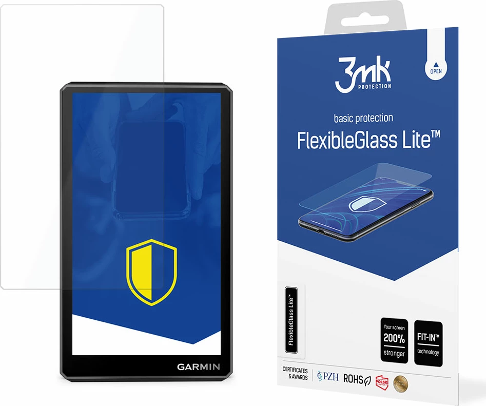 Xham hibrid mbrojtës 3mk FlexibleGlass Lite për Garmin Zumo XT2