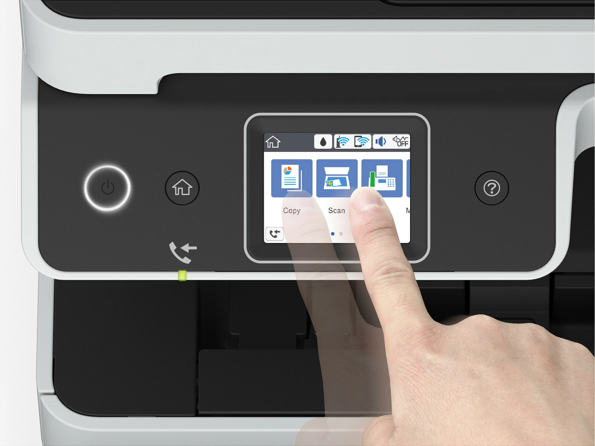 Printer multifunksional Epson EcoTank ET-5170, ngjyra, A4, Wi-Fi, ekran LCD, zi/bardhë