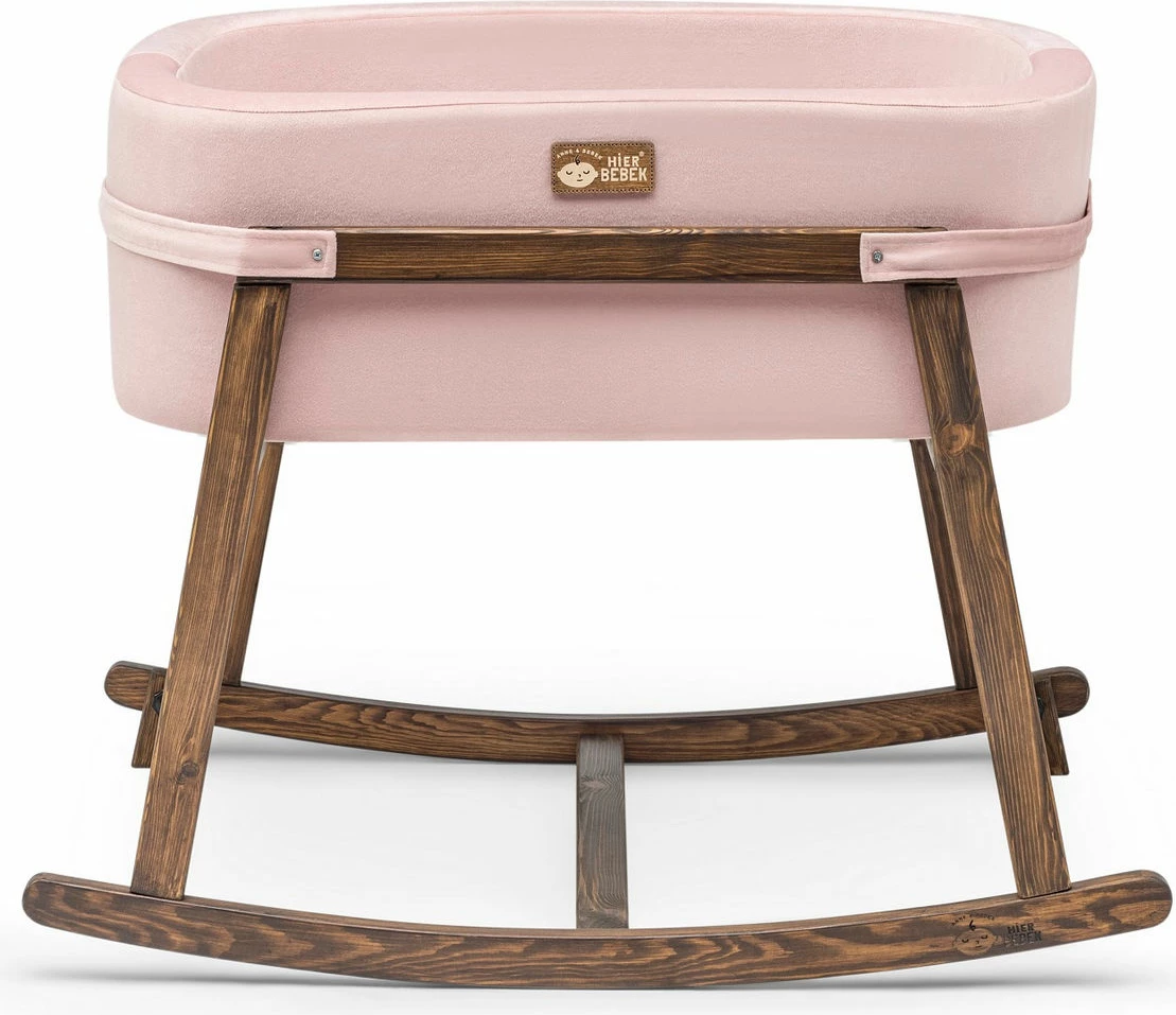 Djep Skye Decor, rozë, dru arre