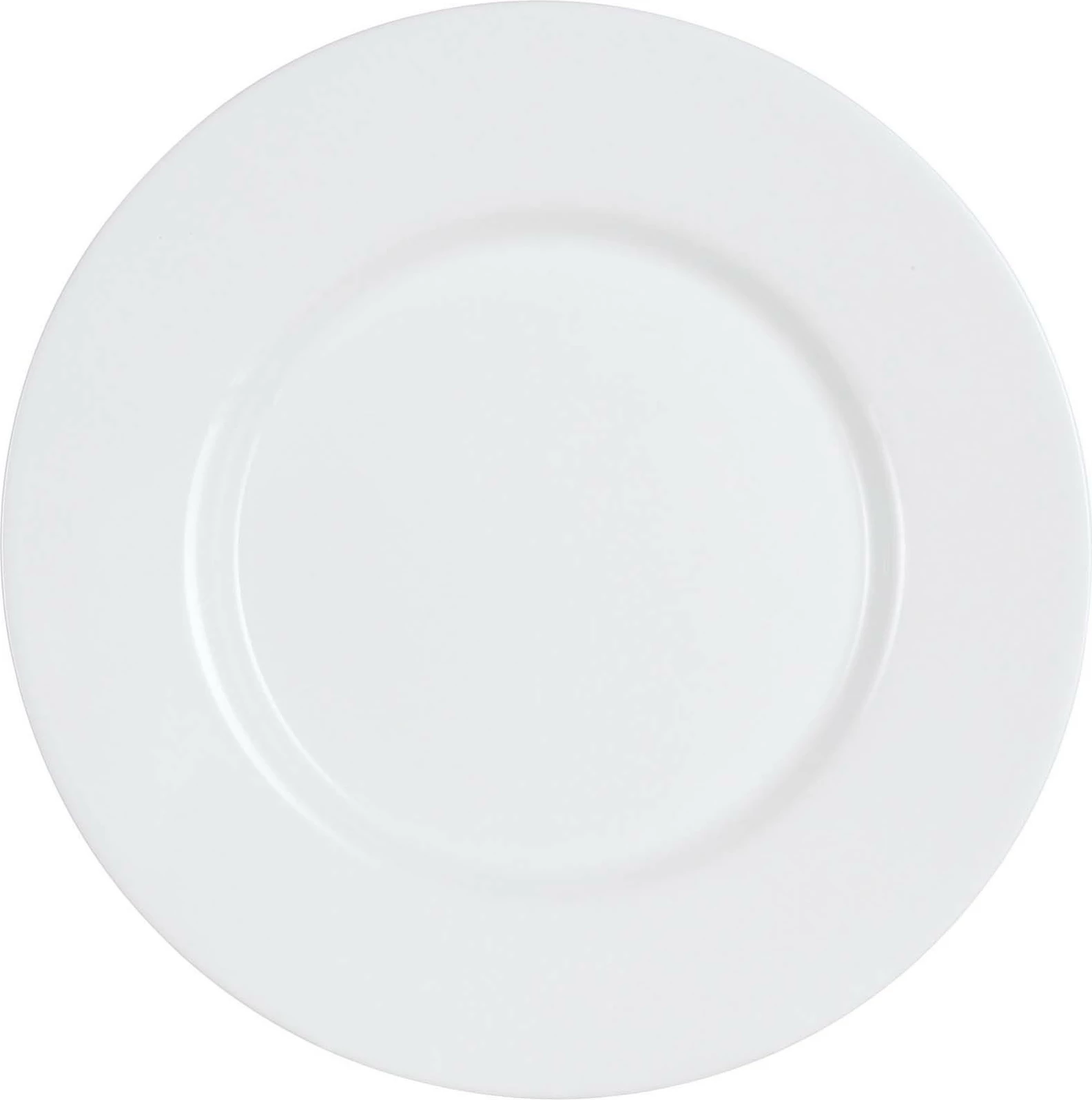 Pjatë e sheshtë Arcoroc Everyday 195 mm Opal, e bardhë, set 6 copë