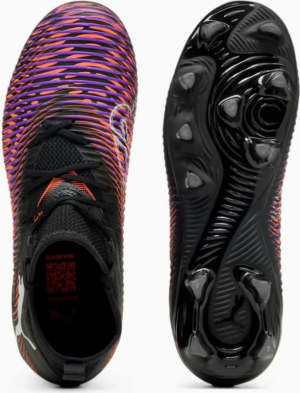 Atlete futbolli Puma fëmijë, të zeza