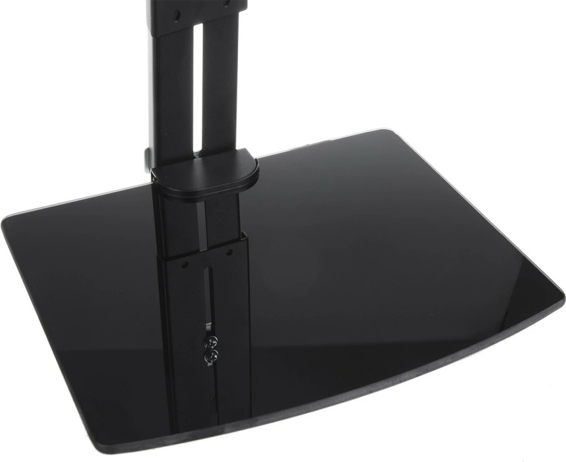 Mbajtës muri për TV Maclean MC-451 me raft, për TV 15-42", i zi