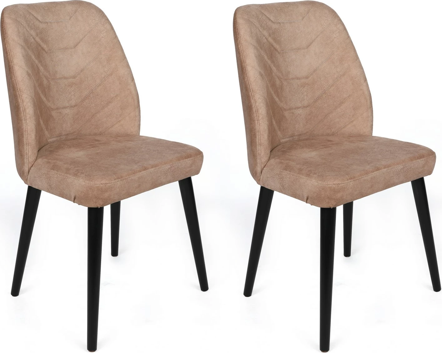 Set karrigash (2 copë), Skye Decor, Dallas-523 V2, vizon dhe e zezë