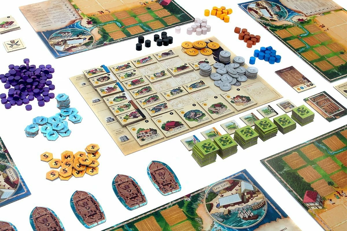 Lojë tavoline Lacerta Puerto Rico New Edition, 2-5 lojtarë, 150 min, 12+, version polonisht, me zgjerime