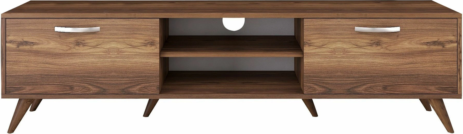 Komodë TV Hanah Home, A9 - 221, ngjyrë arre, 180x48.6x35cm