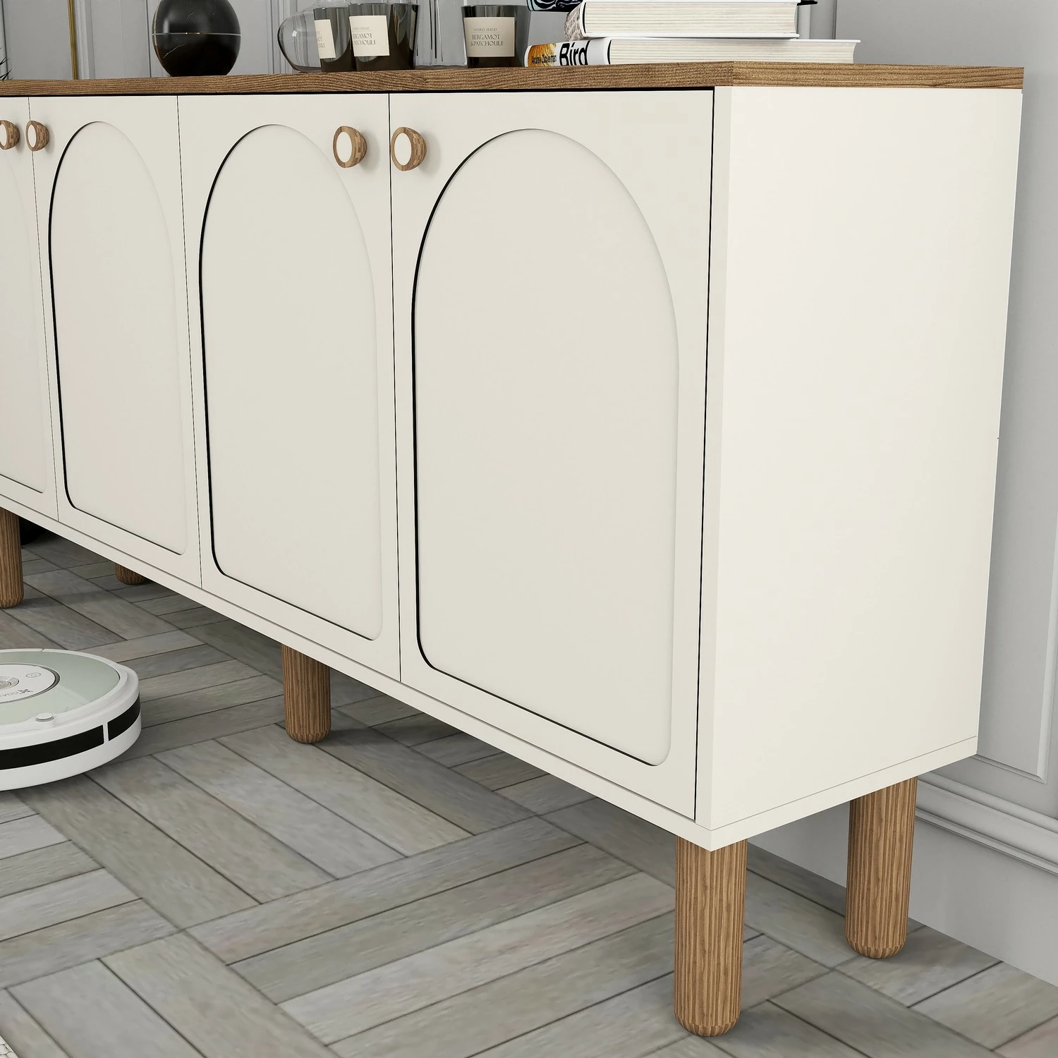 Konsol krem Skye Decor, Bohem 849