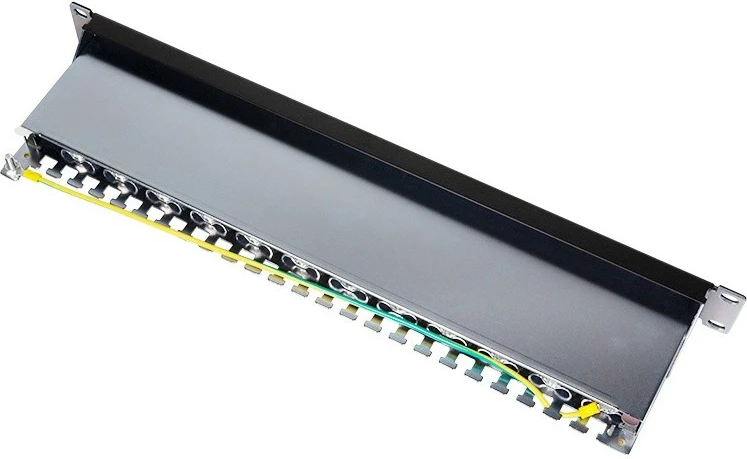Patchpanel LogiLink NP0048 CAT6 24-port 19\" 1U STP, i zi