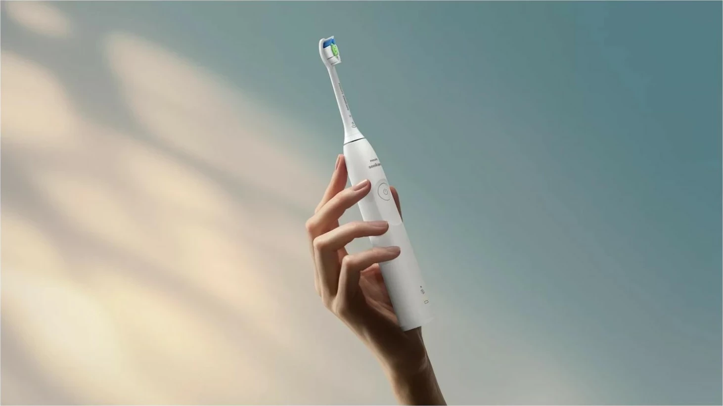 Furçë dhëmbësh sonike Philips Sonicare 5300 HX7108/03, e bardhë