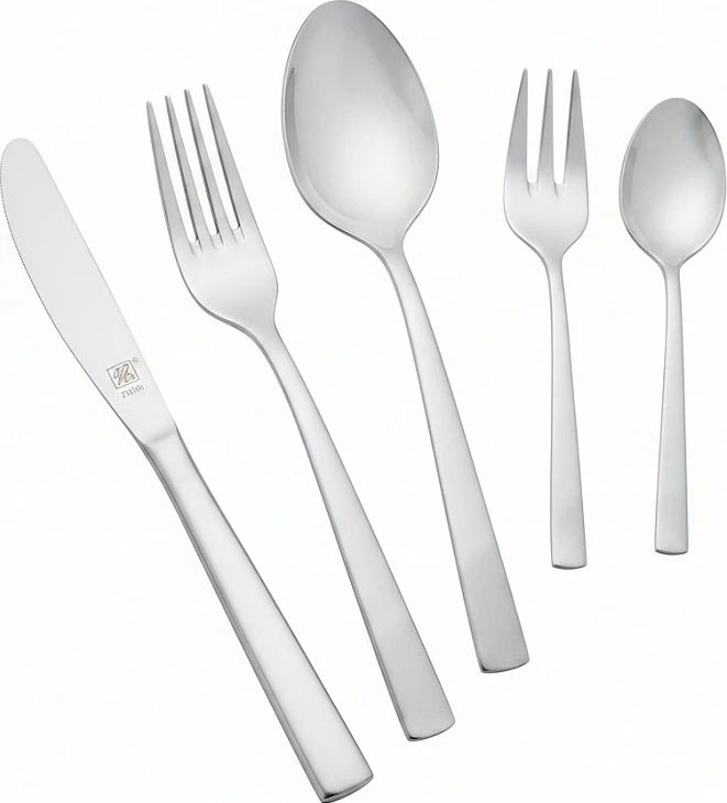 Set takëmesh BSF Cult 02172-308-0, 30 copë, i poliruar, argjend