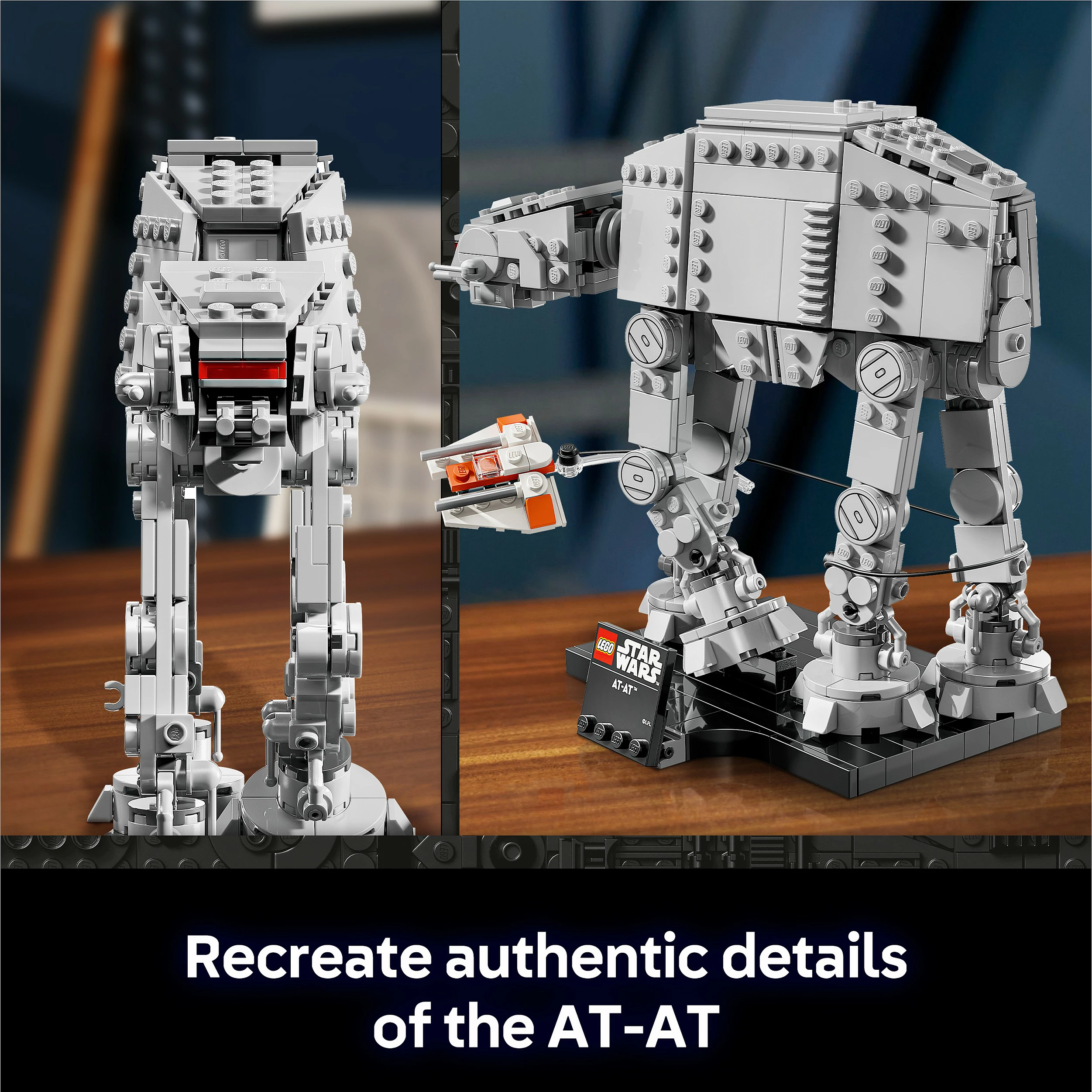 Set ndërtimi LEGO Star Wars AT-AT 75440, 525 copë, 18+, shumëngjyrësh