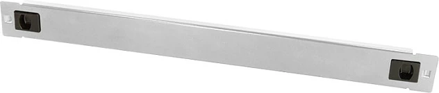 Panel verbër 19" LogiLink, 1U, metal, snap-in pa vegla, gri