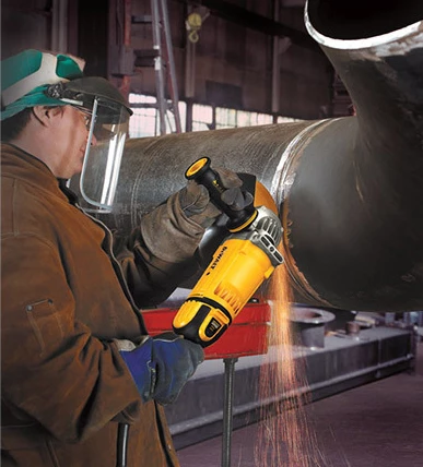 Makinë bluarëse këndore DeWalt DWE4579 2600 W, disk 230 mm, M14, e verdhë-zezë