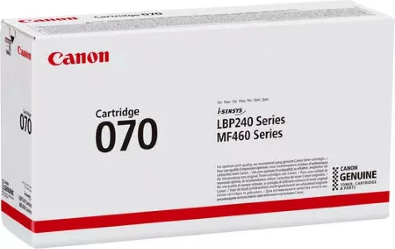 Toner, Canon, 070 (5639C002), rendiment 2,400–4,400 faqe, e zezë