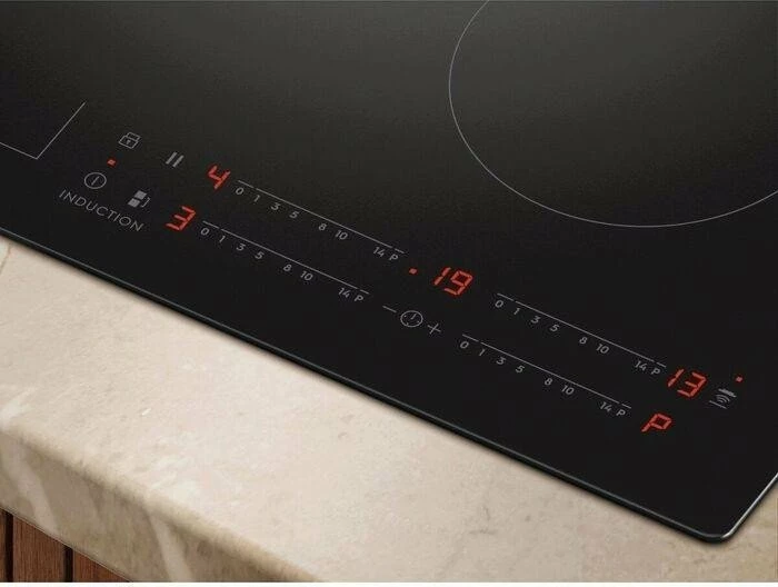 Pllakë gatimi me induksion Electrolux Bridge 600 SaphirMatt SE EIV63443CT 59 cm 4 zona 7.2 kW e integrueshme, e zezë