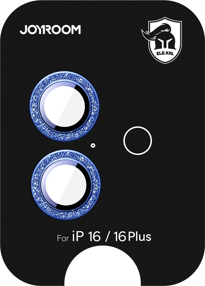 Xham mbrojtës Joyroom JR-MSF0300 për lente të iPhone 16/16 Plus, kaltër
