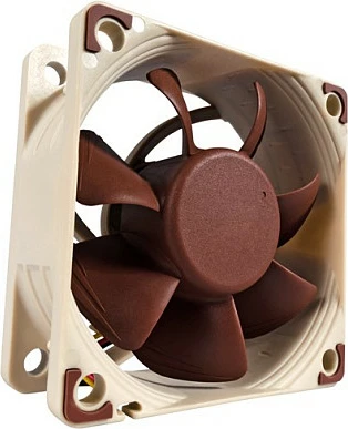 Ventilator kase NOCTUA NF-A6X25 FLX 6cm, 1600-3000 RPM, kafe