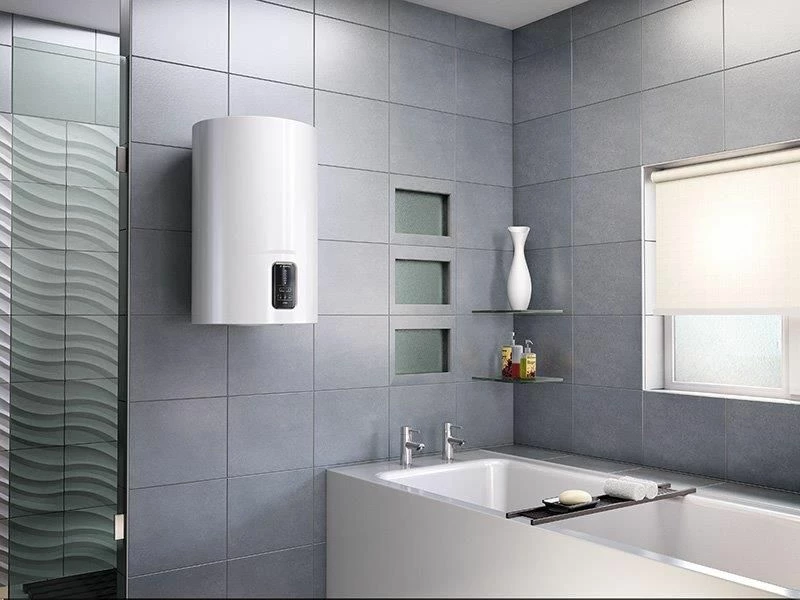 Bojler elektrik Ariston Lydos Eco 3201885, 49L, 1.8 kW, Klasa B, i bardhë