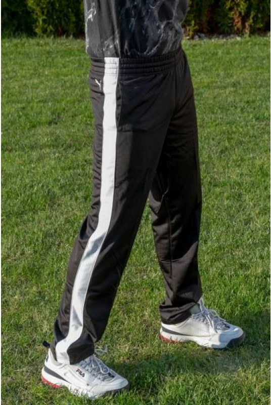 Pantallona sportive Puma, për meshkuj, të zeza [Madhësia: XS]