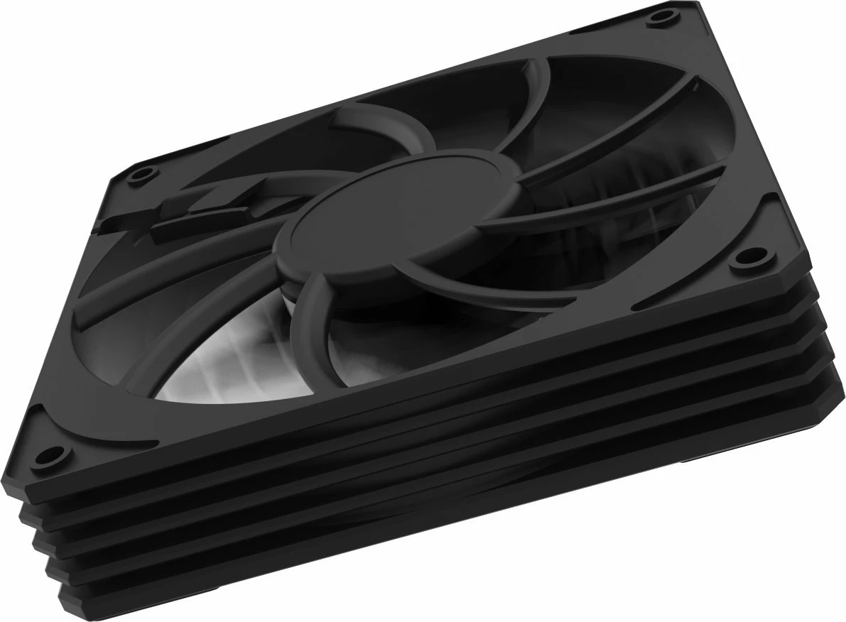 Ventilator kasë kompjuteri PREYON Falcon Eye PFE1203B 120 mm PWM, i zi, set 3 copë
