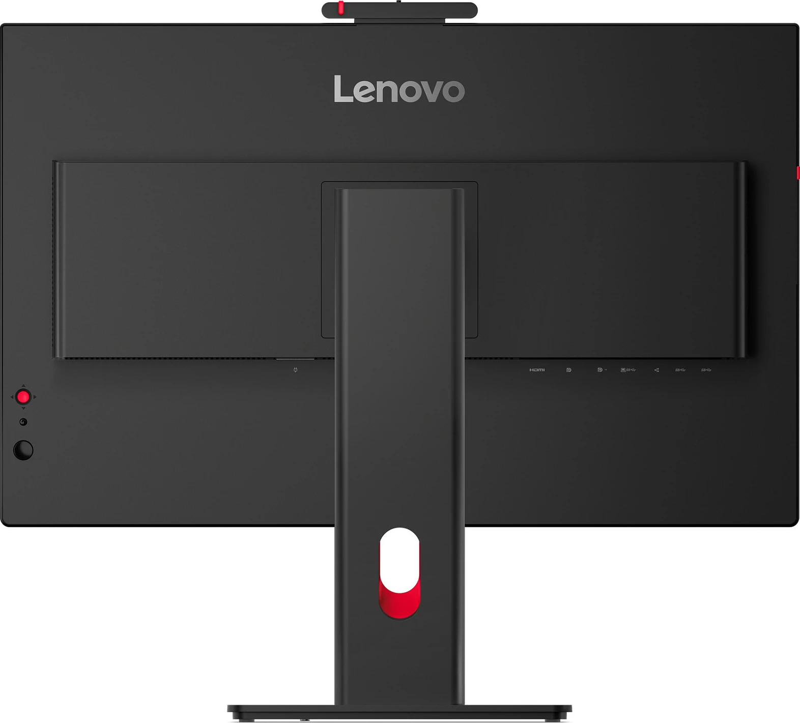 Monitor Lenovo ThinkVision T24-4v, 23.8", Full HD, kamerë+mikrofon+altoparlantë, USB hub, Eclipse Black