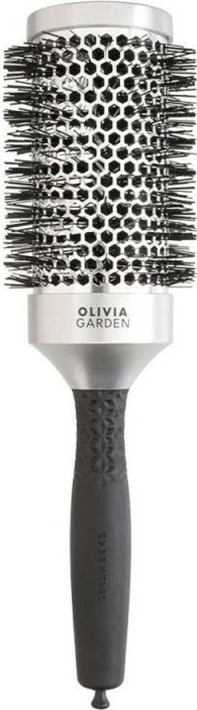 Furçë për stilim flokësh Olivia Garden Essentials Blowout Anti-Static Classic Silver 55mm për femra, 1 copë