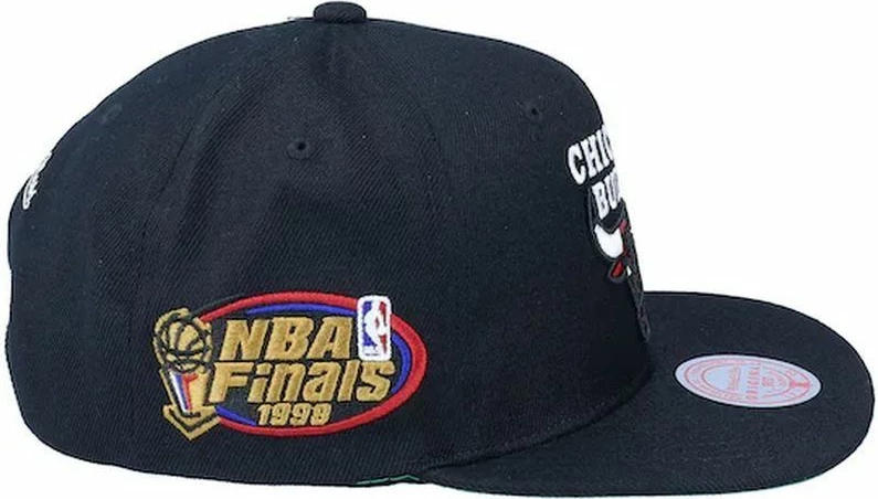 Kapelë Mitchell & Ness Chicago Bulls, unisex, e zezë