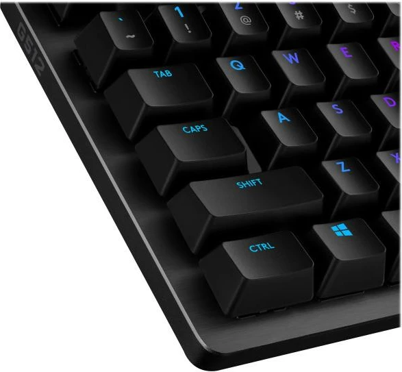 Tastierë gaming, Logitech G512 920-009352, mekanike RGB, US layout, Braun