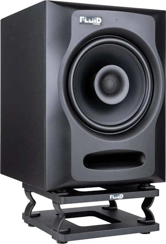 Stenda Fluid Audio DS8 për monitorë studio, 6 dhe 8 inç, të zeza, set 2 copë