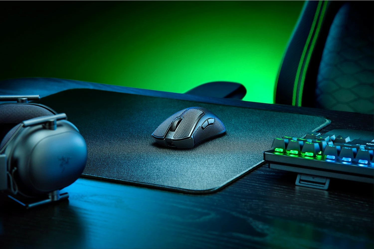Maus Razer DeathAdder V3 Pro, Djathtas, Optik, RF Wireless + USB Type-C, 30000 DPI, Zi