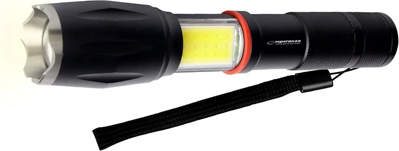 Dritë dore Esperanza EOT070, LED, Alumini, E zezë