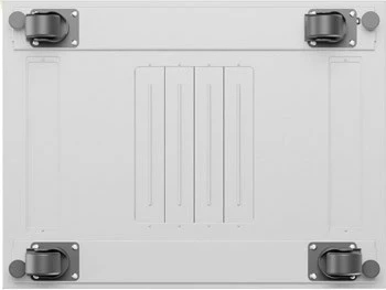 Kasë rack LANBERG 19" 42U 600x800mm, gri, derë perforuese LCD