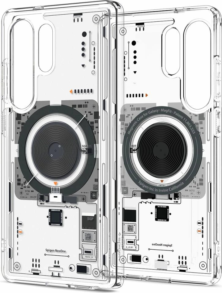 Mbështjellës Spigen Ultra Hybrid Mag për Samsung Galaxy S25 Ultra, Transparent