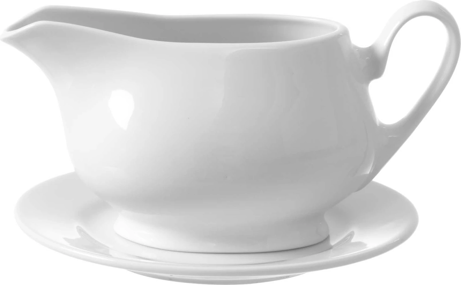 Pjatë nënfilxhani Fine Dine Bianco Ø200 mm, porcelan, e bardhë, set 6 copë