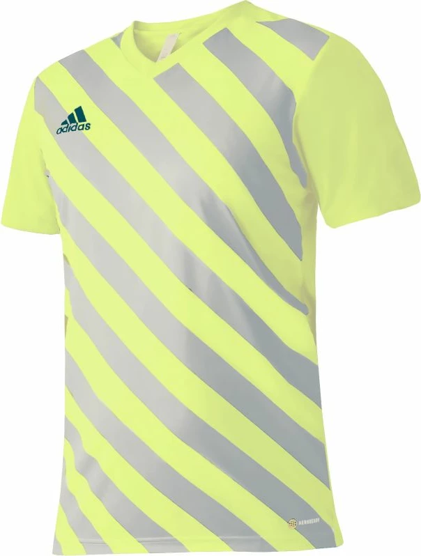 Fanellë adidas për meshkuj, e zezë dhe e verdhë