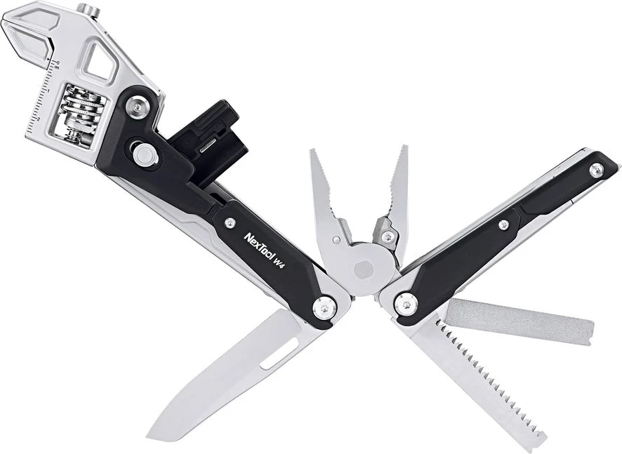 Multitool NexTool W4 11-në-1 me çelës të rregullueshëm, alumini