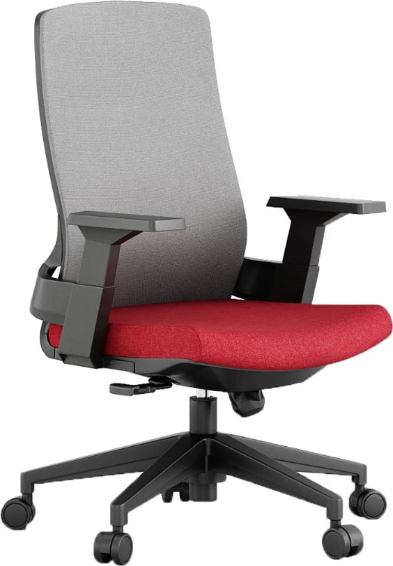 Karrige zyre Bold, ngjyrë gri e errët-bordeaux, 60x63x108cm