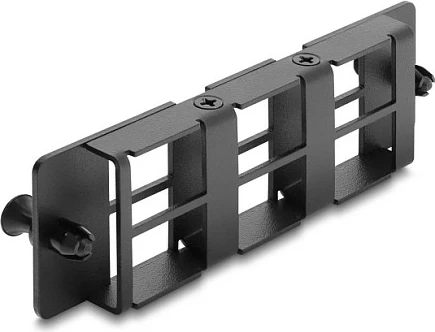 Panel adapter DeLOCK Keystone 6-port, 1U rack, metal, i zi