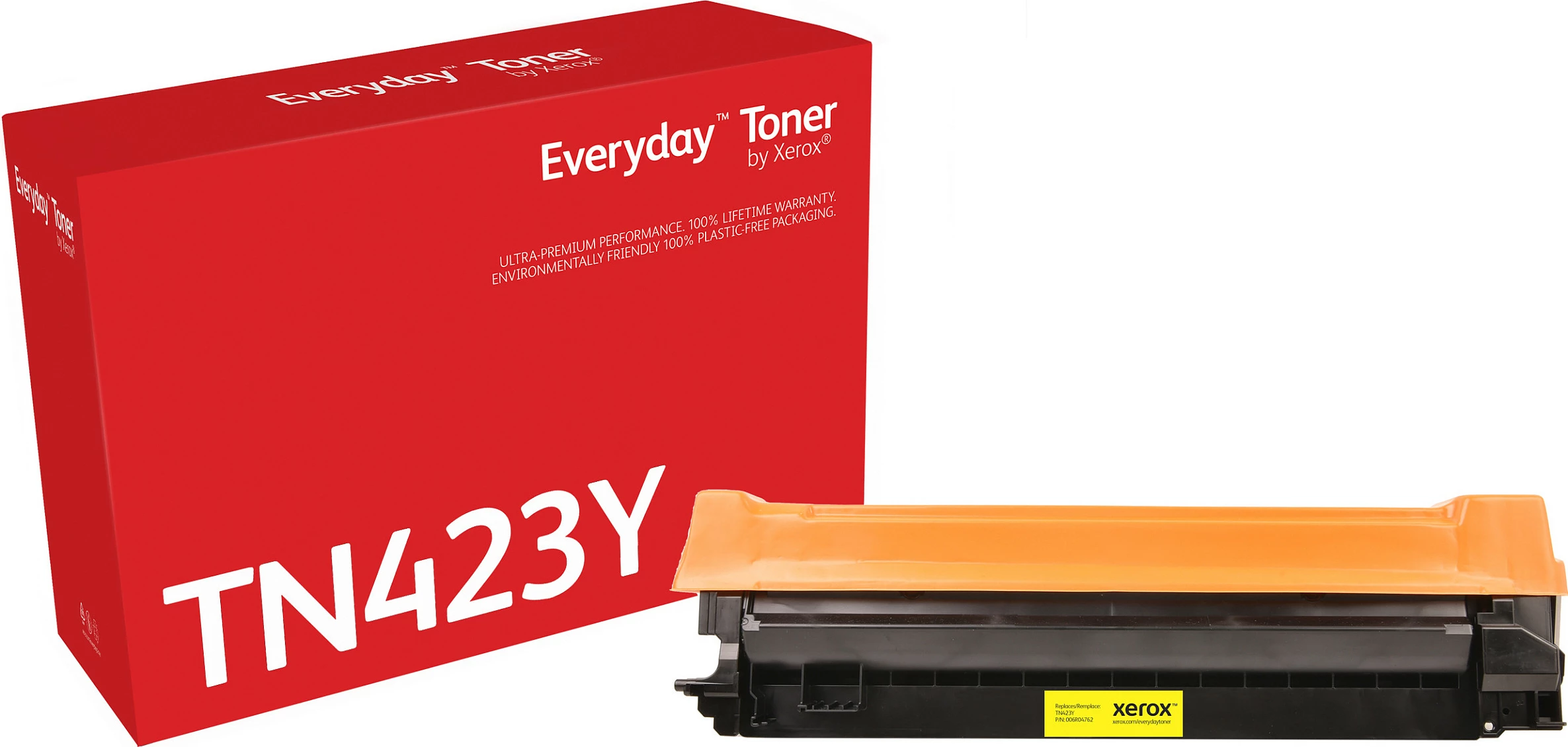Toner Xerox Everyday TN-423Y kompatibil me Brother, XL 4000 faqe, i verdhë