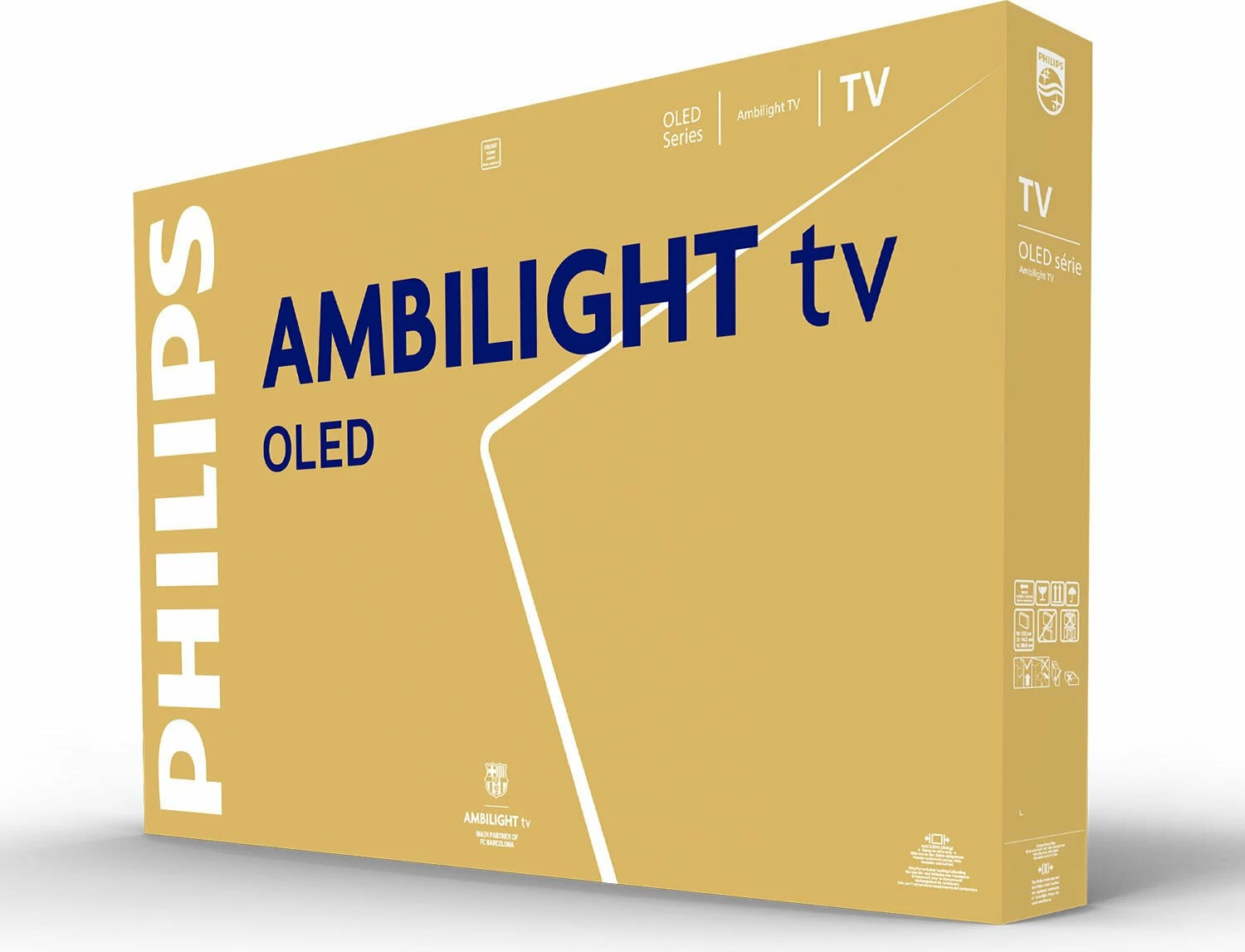 Televizor Philips 55OLED820/12 OLED 55\" 4K Ultra HD Google TV, Ambilight