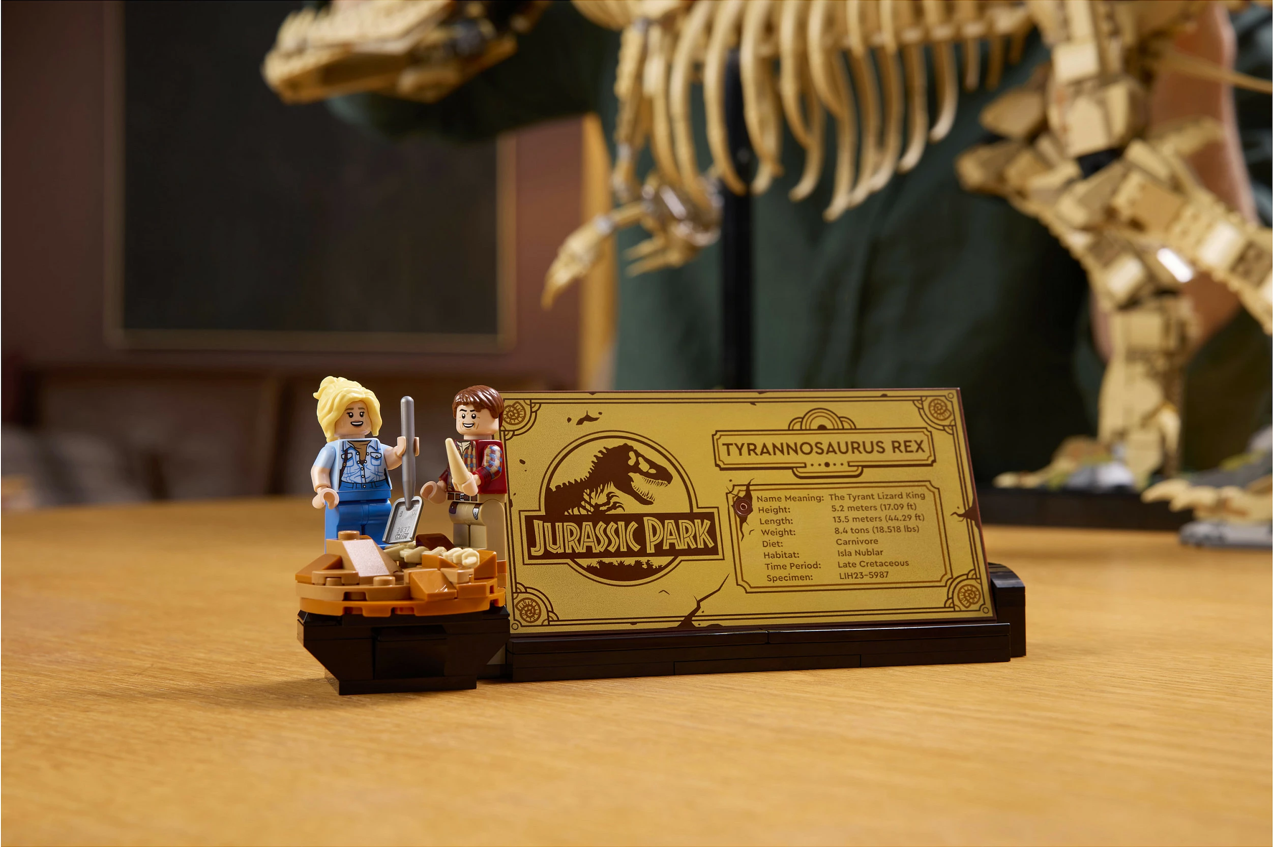 Set ndërtimi LEGO Jurassic World 76968 Dinosaur Fossils: Tyrannosaurus Rex, 3145 copë, Shumëngjyrësh