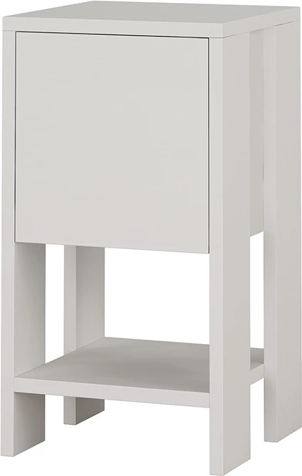 Komodinë Ema ngjyrë e bardhë 30x30x55cm